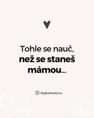 Znáte to? Sotva uděláte jedno rozhodnutí, už slyšíte deset cizích názorů. Ať uděláš cokoliv, vždycky je to podle někoho...