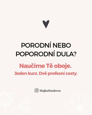 Možná máš malé děti a představa pohotovosti a nočních výjezdů k porodům je pro tebe zatím nereálná. 🤔 Možná Tě proto víc...