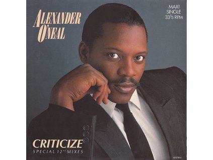 Alexander O'Neal ‎– Criticize (Special 12 Mixes) MS