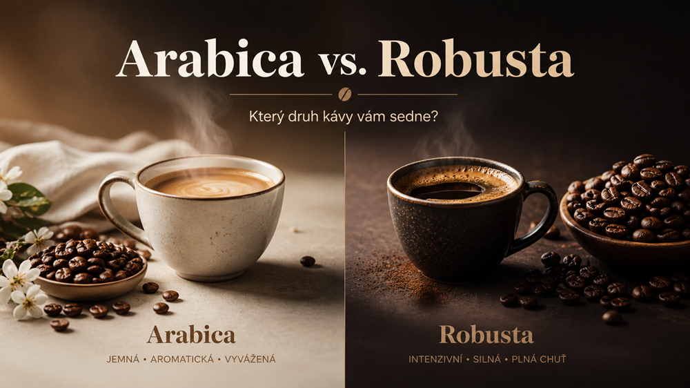 Arabica vs. Robusta — který druh kávy vám sedne?