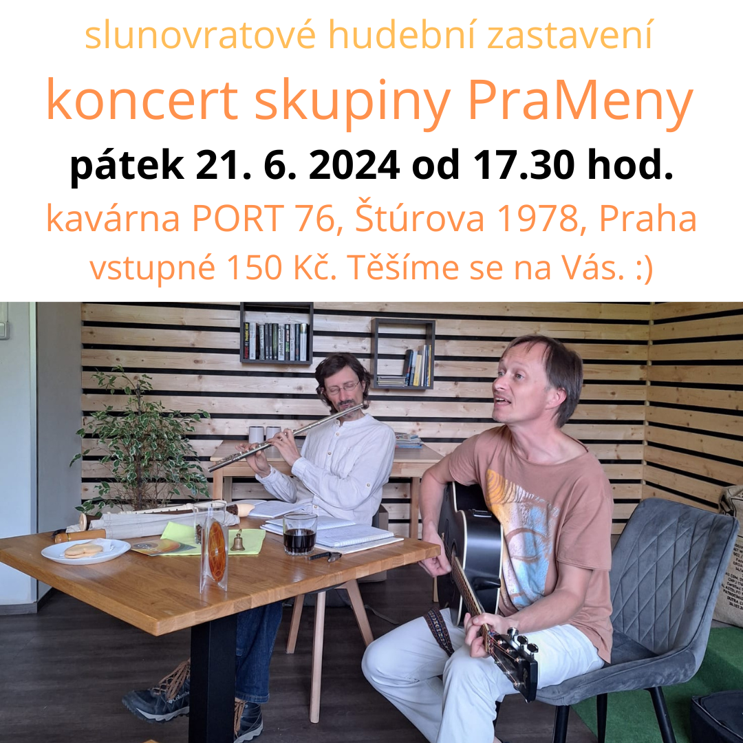 Pohodový koncert skupiny PraMeny (již proběhlo)
