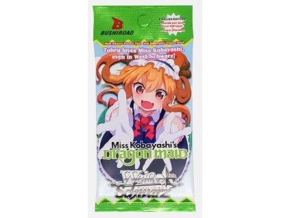 Weiss Schwarz Miss Kobayashi s Dragon Maid Booster Englisch