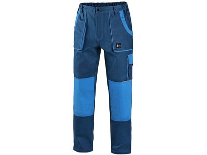 Kalhoty CXS LUXY JOSEF, pánské, modro-modré (Velikost 64)