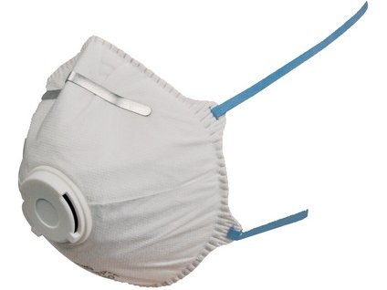 232 filtracni polomaska cxs spiro p2 hy8622 tvarovana s ventilkem