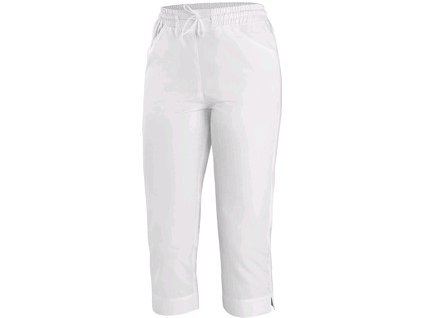 Dámské kalhoty CXS AMY, 3/4 délka bílé (Velikost 60)