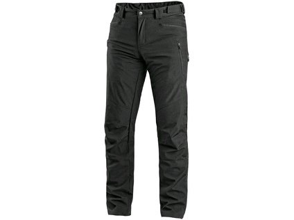 Kalhoty CXS AKRON, softshell, černé (Velikost 64)