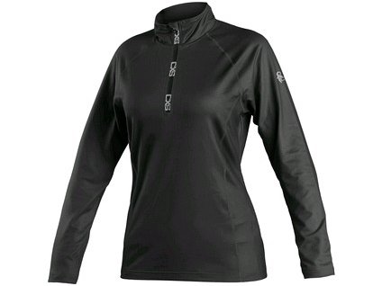 Mikina / tričko CXS MALONE, dámská, černá (Velikost 2XL)