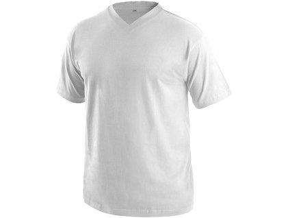 Tričko CXS DALTON, krátký rukáv, bílá (Velikost 3XL)