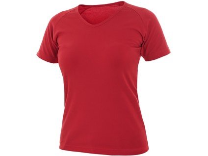 Tričko CXS ELLA, dámské, krátký rukáv, červená (Velikost 2XL)