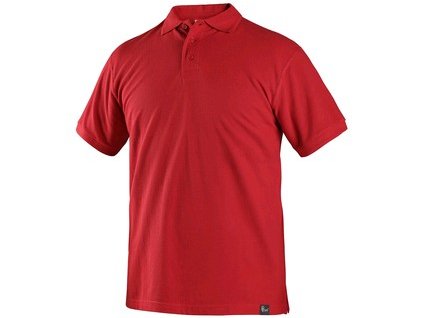 Polokošile CXS MICHAEL, krátký rukáv, červená (Velikost 3XL)
