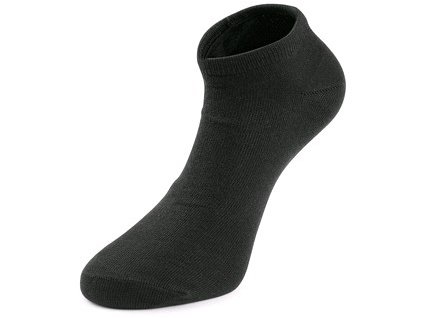 Ponožky CXS NEVIS, nízké, černé (Velikost 46)