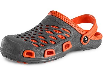 Obuv nazouvák CXS TREND, pánský, šedo-oranžový (Velikost 46)