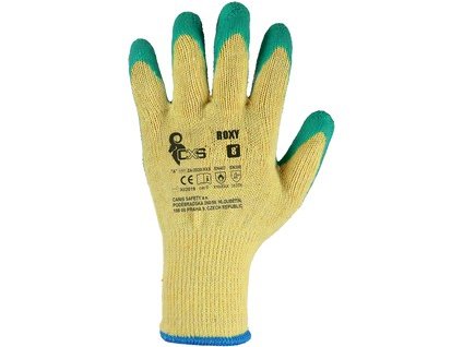 Rukavice CXS ROXY, máčené v latexu (Velikost 11)