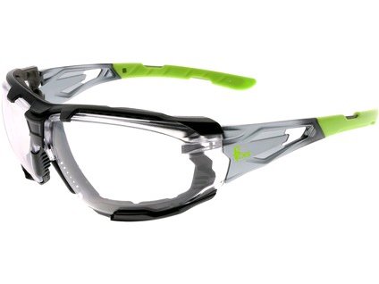 Brýle CXS-OPSIS TIEVA, černo - zelené (Barva kouřový zorník)