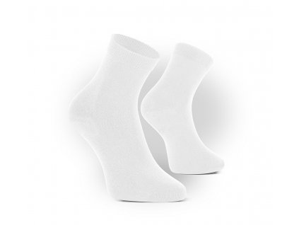 BAMBOO MEDICAL Speciální antibakteriální ponožky bílé (Velikost 43-46)