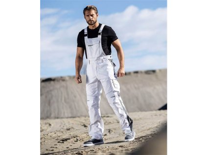 Kalhoty s laclem ARDON®URBAN+ bílé prodloužené