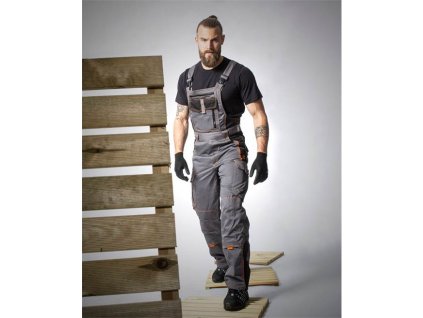 Kalhoty s laclem ARDON®VISION šedé prodloužené