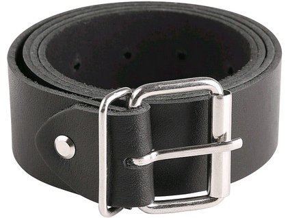 985 opasek cxs toba 4 cm 130 cm kozeny nastavitelna spona cerny