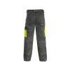 Kalhoty CXS PHOENIX CEFEUS, šedo-žlutá (Velikost 64)