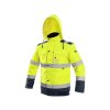 Bunda LUTON, výstražná, žluto-modrá (Velikost 5XL)