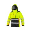 Bunda CXS BENSON, výstražná, zateplená, žluto-černá (Velikost 3XL)