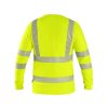 Tričko CXS OLDHAM, dlouhý rukáv, výstražné, pánské, žluté (Velikost 3XL)