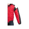 Bunda CXS IRVINE, zimní, pánská, červeno-černá (Velikost 4XL)