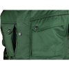 Bunda CXS IRVINE, zimní, pánská, zeleno-černá (Velikost 4XL)