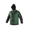 Bunda CXS IRVINE, zimní, pánská, zeleno-černá (Velikost 4XL)
