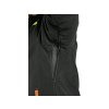 Bunda CXS NORFOLK, zimní, pánská, černá s HV žluto/oranžovými doplňky (Velikost 3XL)