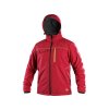 Bunda CXS STRETCH, pánská, softshell, červená (Velikost 3XL)