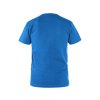 Tričko CXS NOLAN, krátký rukáv, azurově modrá (Velikost 3XL)