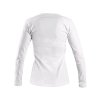 Tričko CXS MARY, dámské, výstřih do V, dlouhý rukáv, bílá (Velikost 4XL)