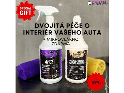 Dvojitá péče o interiér - akce
