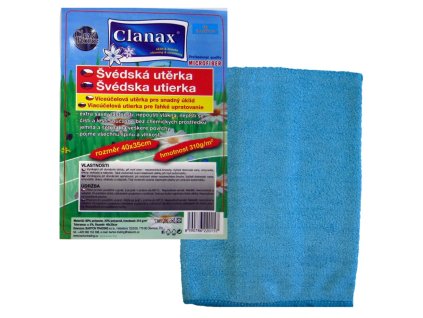 utěrka modrá
