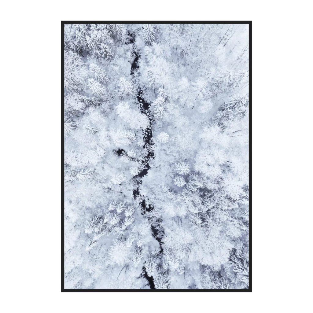 plakat snehovy les