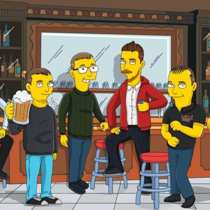 Večírek v Moeově baru