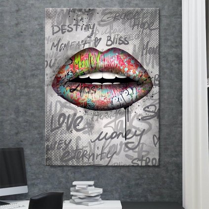 Obraz na stěnu Urban Lips