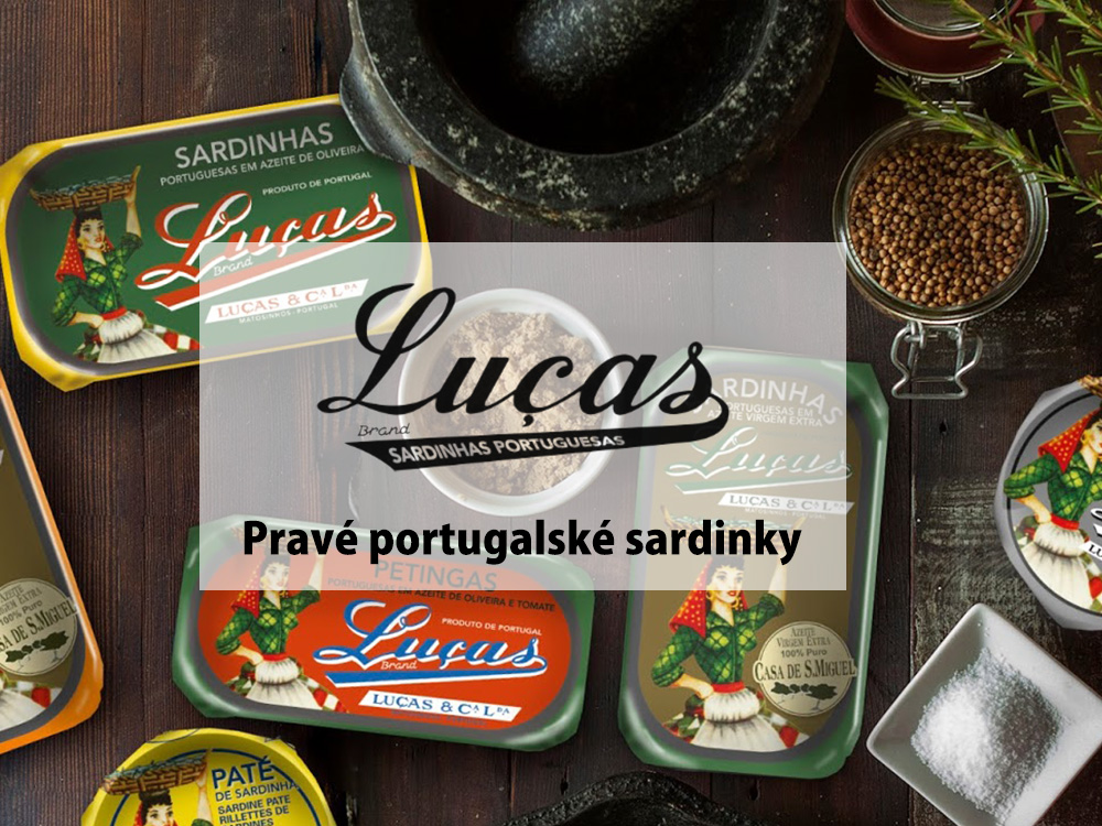 pravé portugalské sardinky Luças