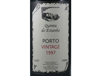 quinta do Estanho PortoVintage1997 label