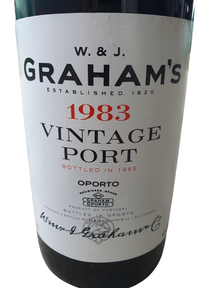 Fotografie Graham's Vintage 1983 0,75l