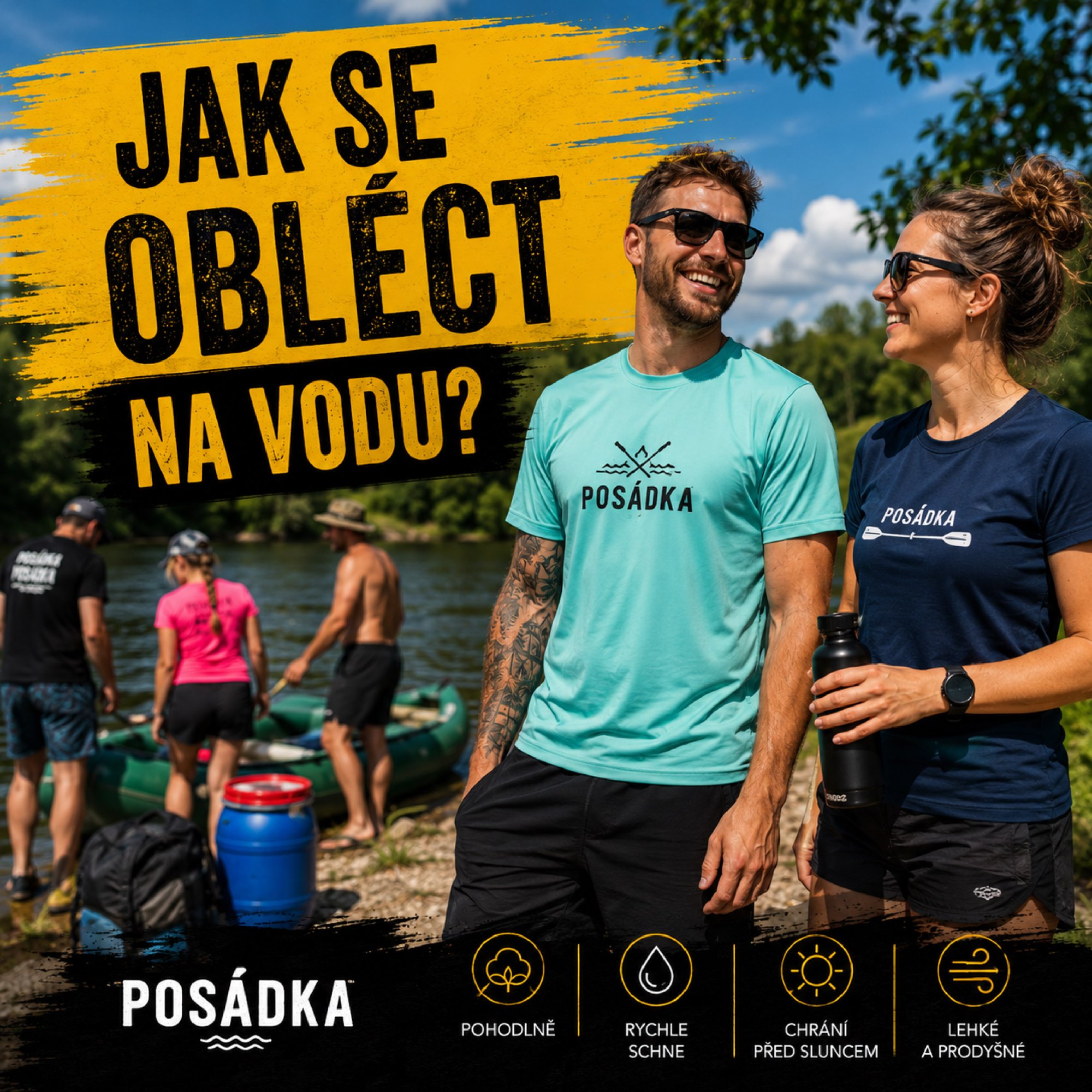 Jak se obléct na vodu? Praktický průvodce pro každého vodáka