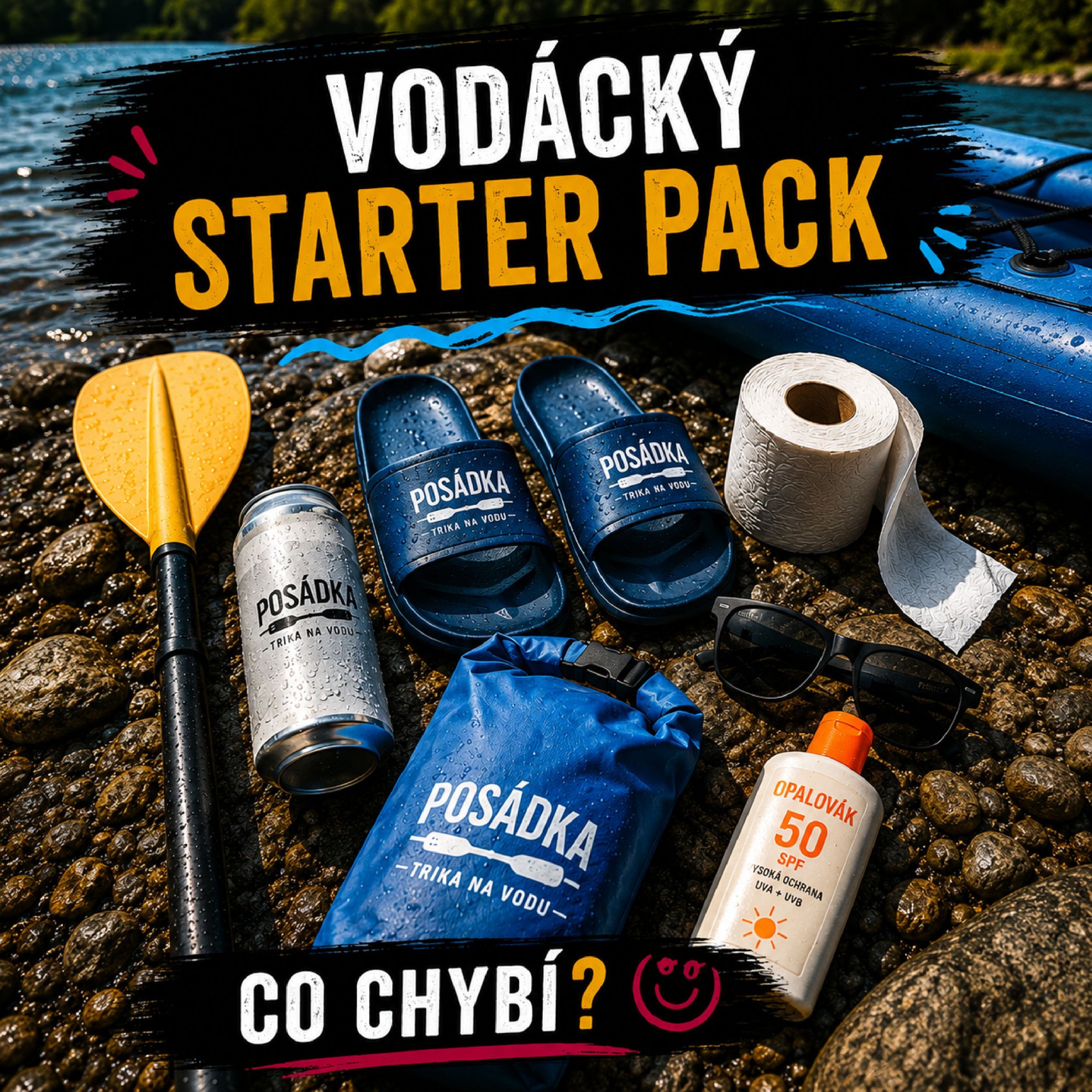Vodácký starter pack
