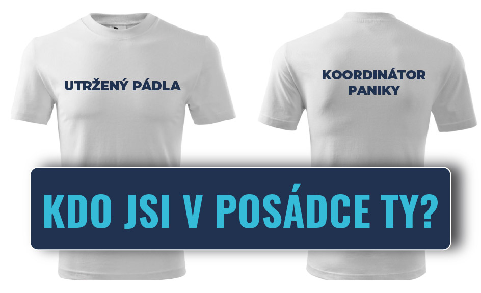 Trička pro vodáckou posádku