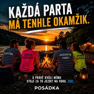 Nejde o kilometry. Nejde o jezy. Nejde ani o to, kdo byl letos nejvíc mokrý. 😄 Nejlepší chvíle přichází až večer. Když...