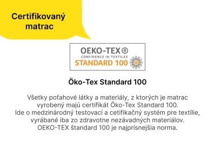 Detský penový matrac Rudy 10 s kokosom 160x80