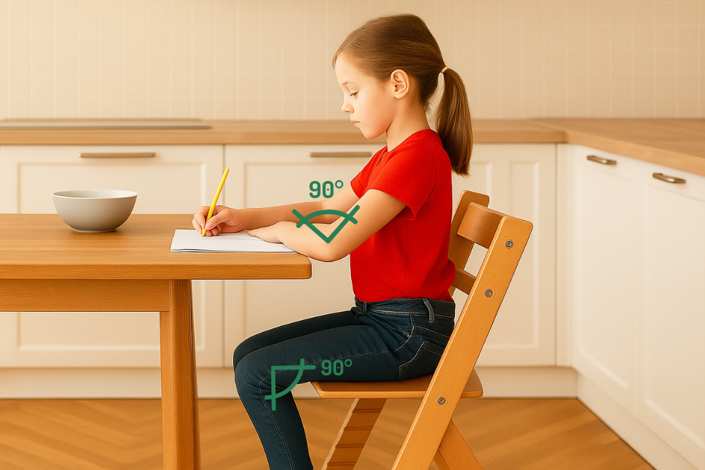 Jak správně nastavit rostoucí židli?