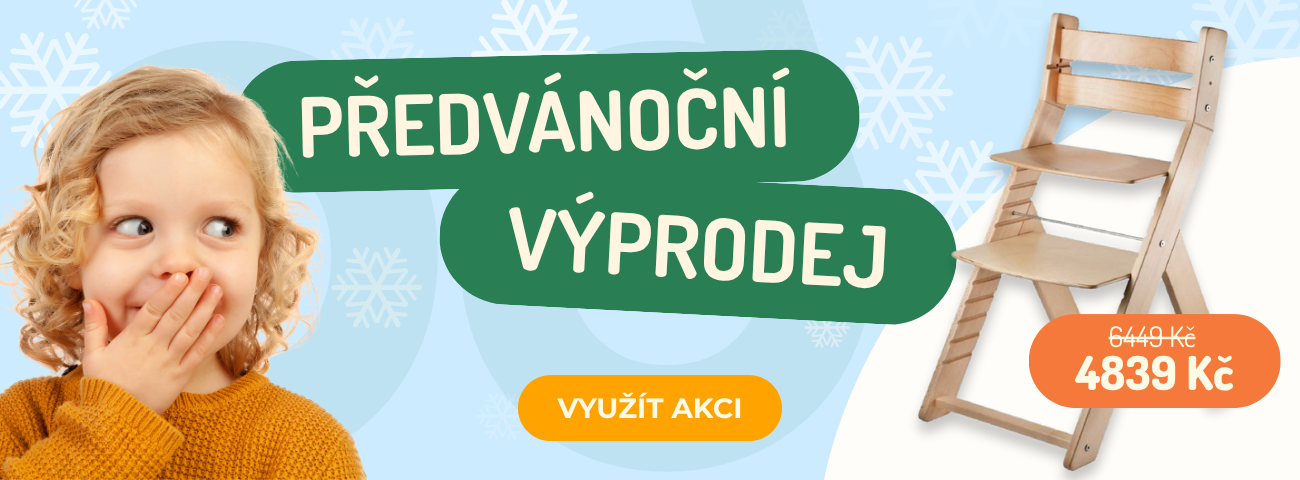 Dětská rostoucí židle - výprodej