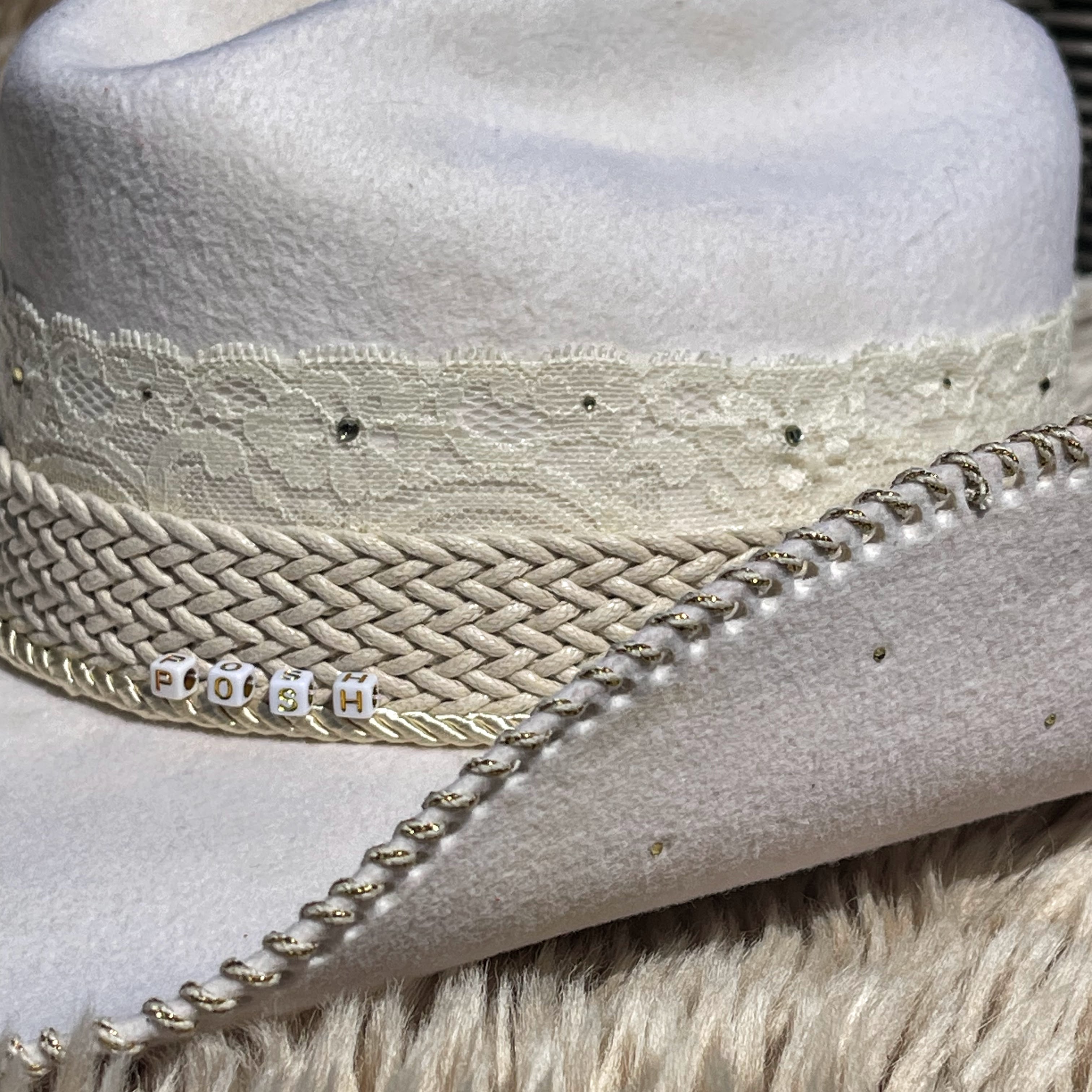 dámský plstěný klobouk fedora Merino 240gr