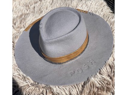 FEDORA MERINO 220gr - šedá